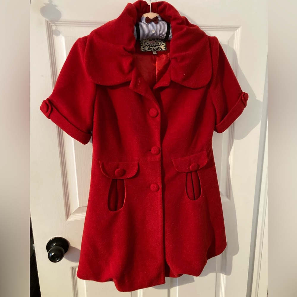 Pink Martini Collection Short Sleeve Coat